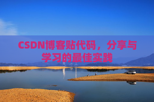 CSDN博客贴代码，分享与学习的最佳实践
